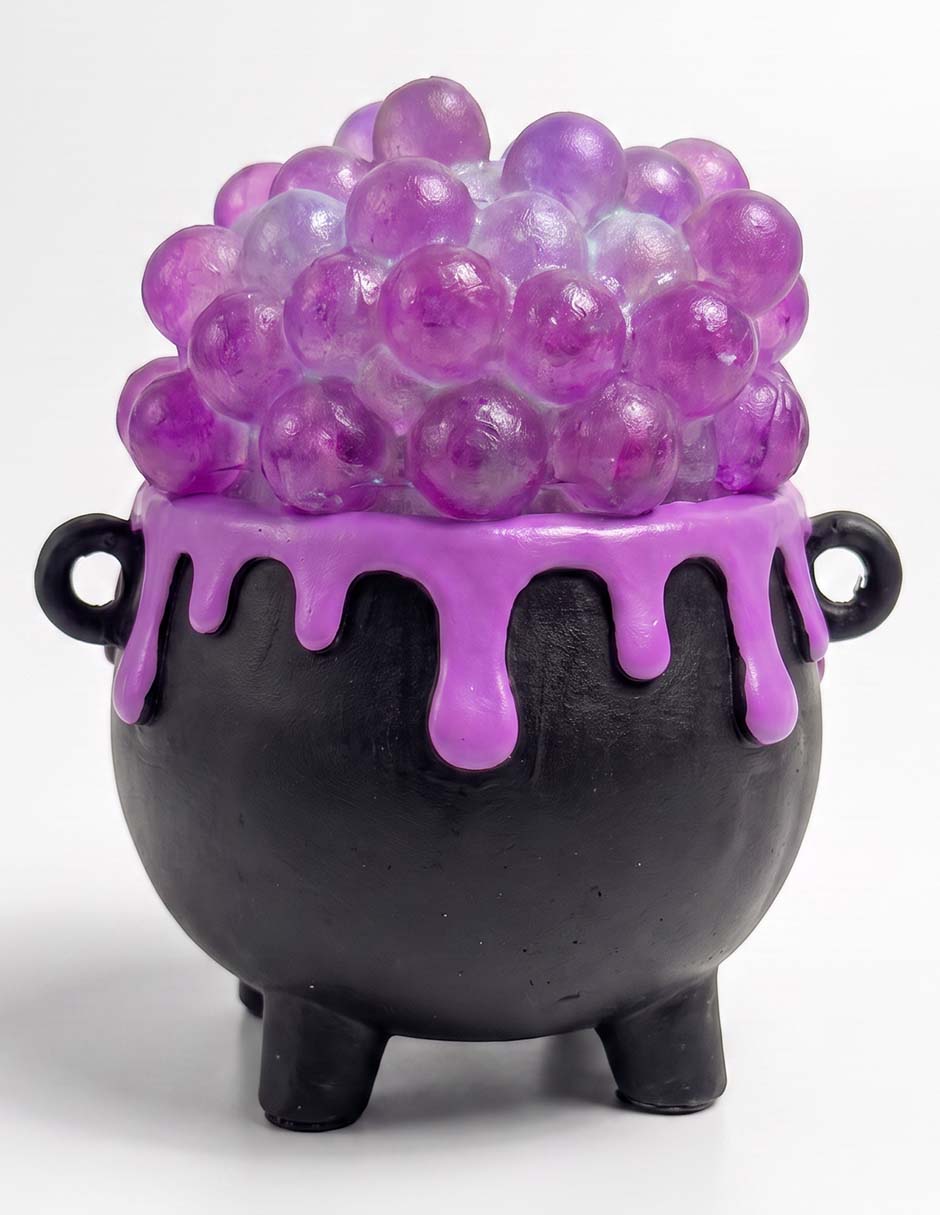 Figura decorativa con forma de caldero 2