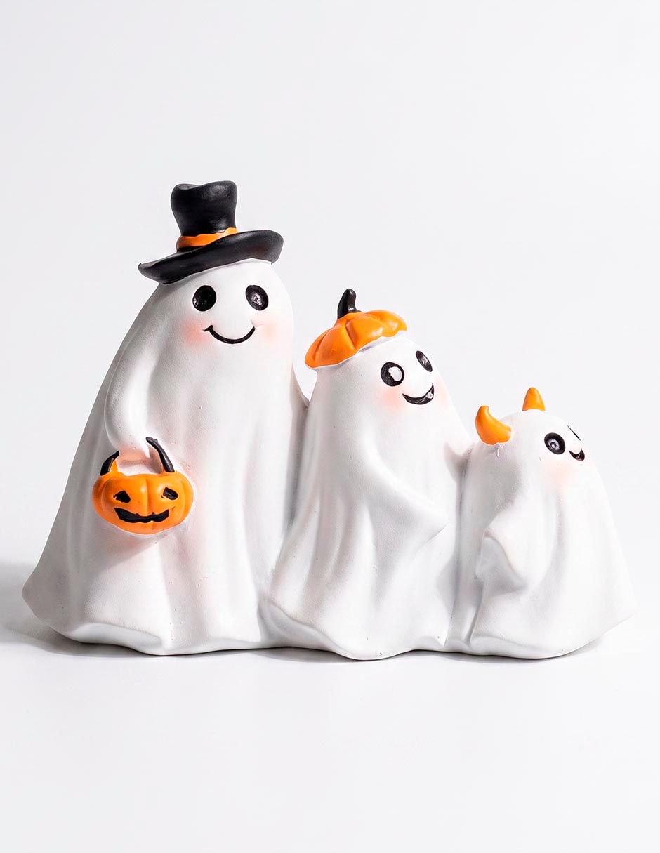 Figura decorativa de halloween con forma de fantasma 1