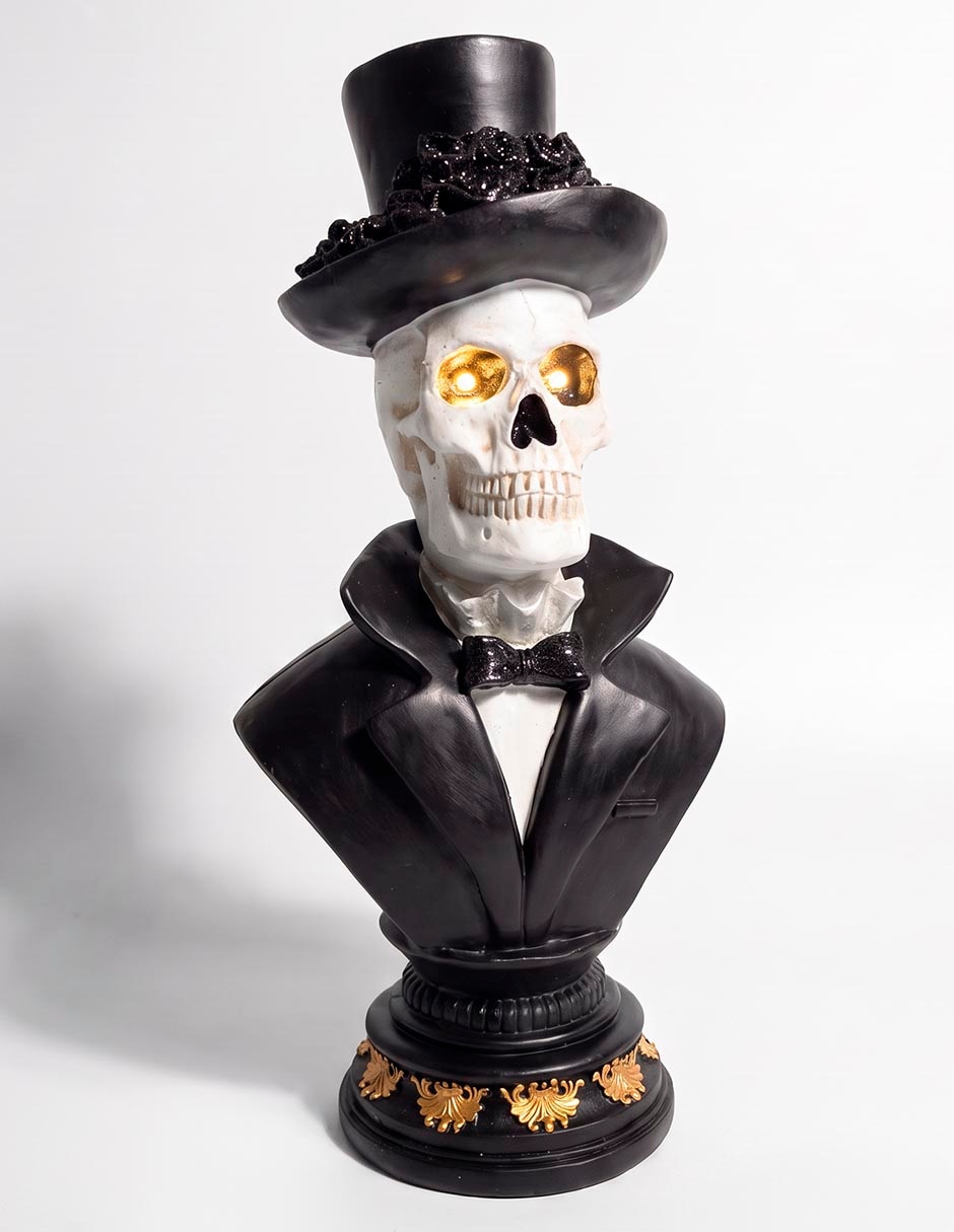 FIGURA CALAVERA EN TRAJE