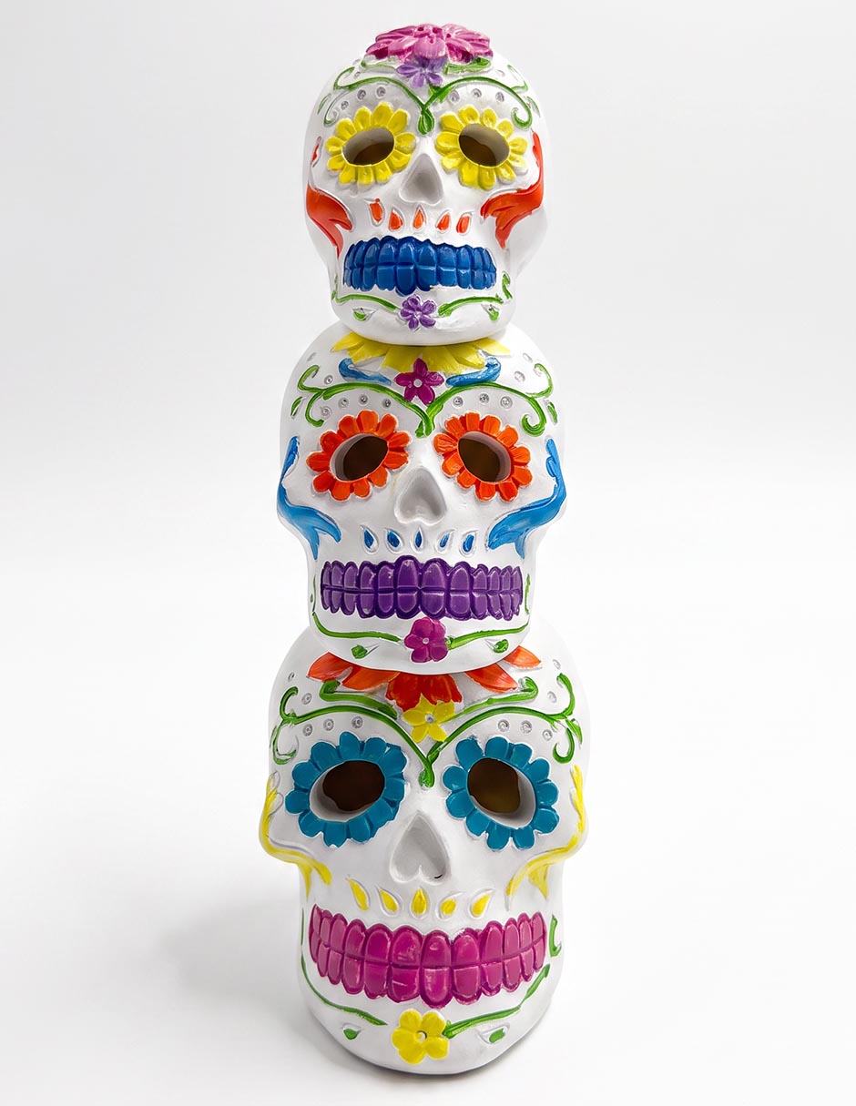 Imagen de producto Figura decorativa Día de muertos Cementerium con forma de cráneos