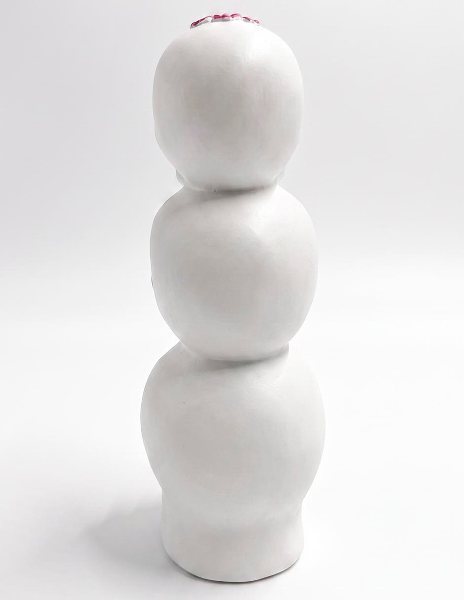 Figura decorativa Día de muertos Cementerium con forma de cráneos