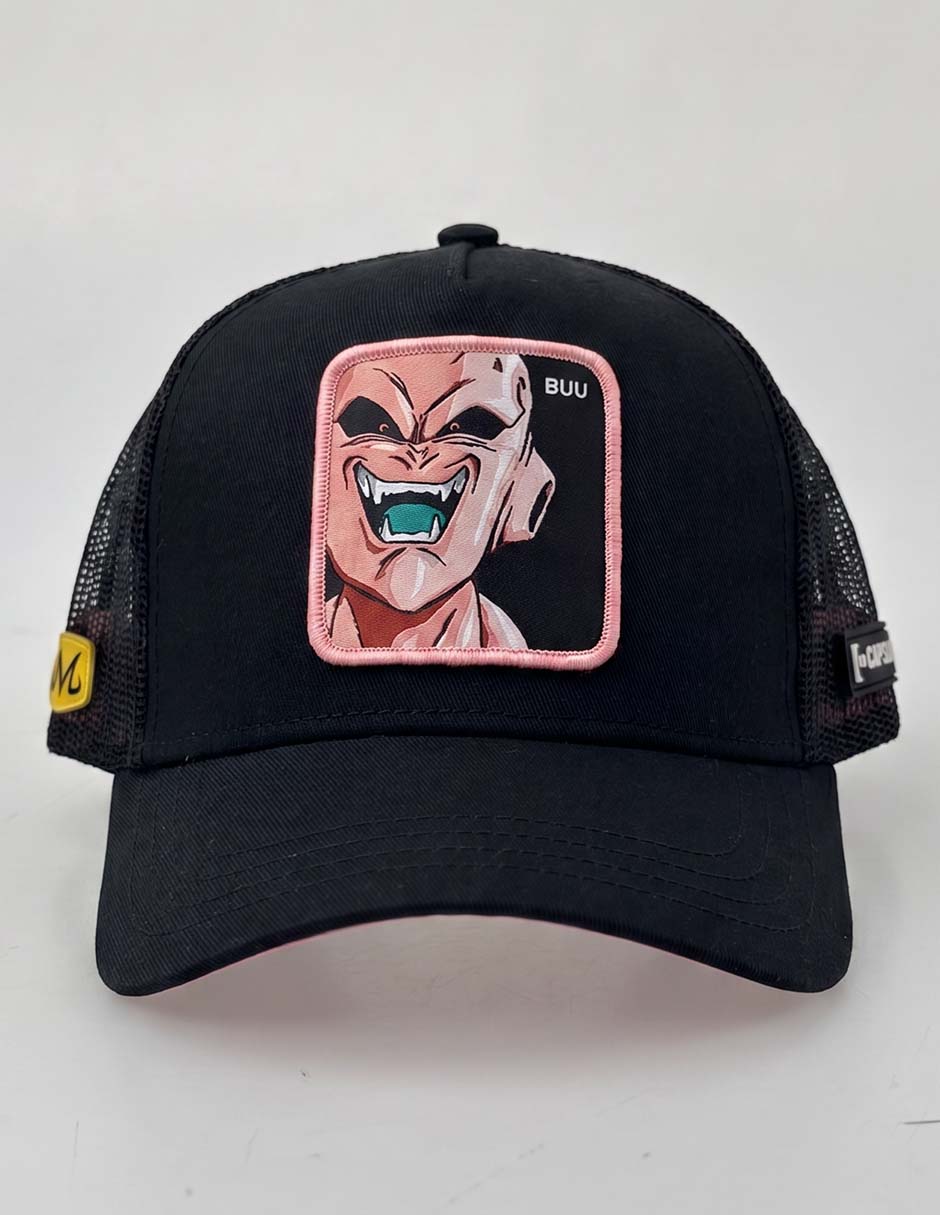 Gorra Visera Curva Snapback Casual Majin Buu Para Hombre 1