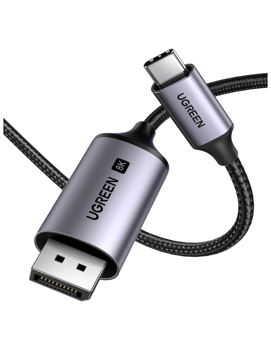 Cable C usb C a tipo DisplayPort de 3 m