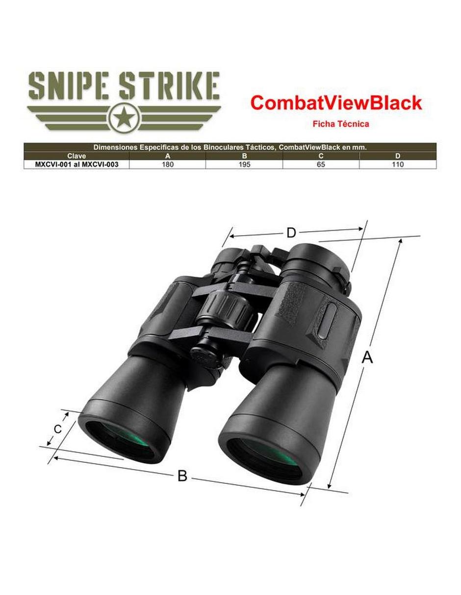 Binoculares refractor Z-Snipe Strike modelo CombatViewBlack Binoculares refractor Z-Snipe Strike modelo CombatViewBlack