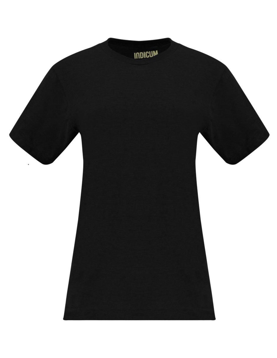 Playera manga corta cuello redondo mujer 2