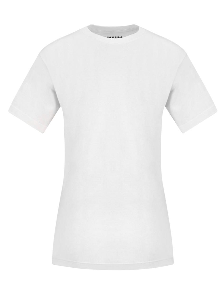 Playera manga corta cuello redondo mujer 5