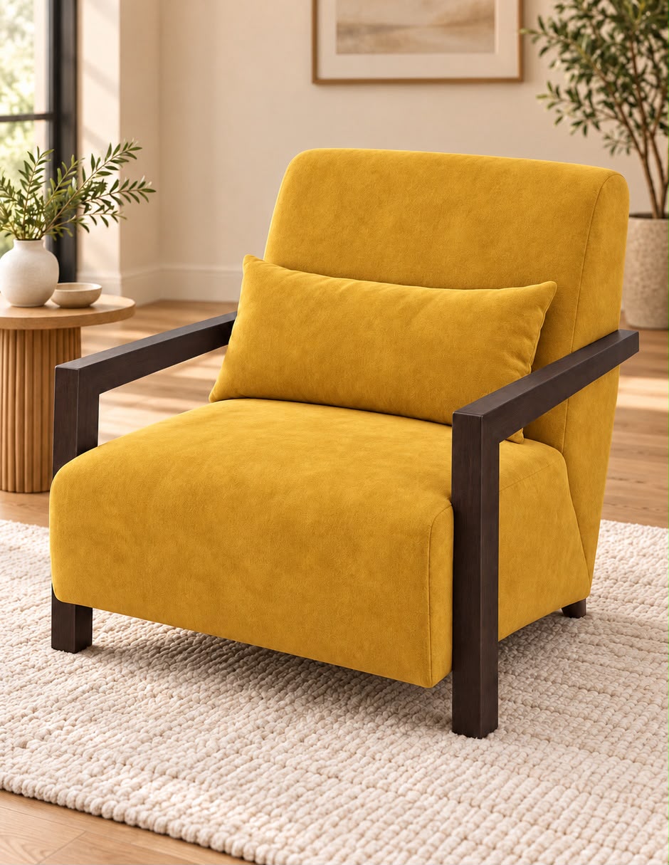 Sillón de madera pino Sillón de madera pino