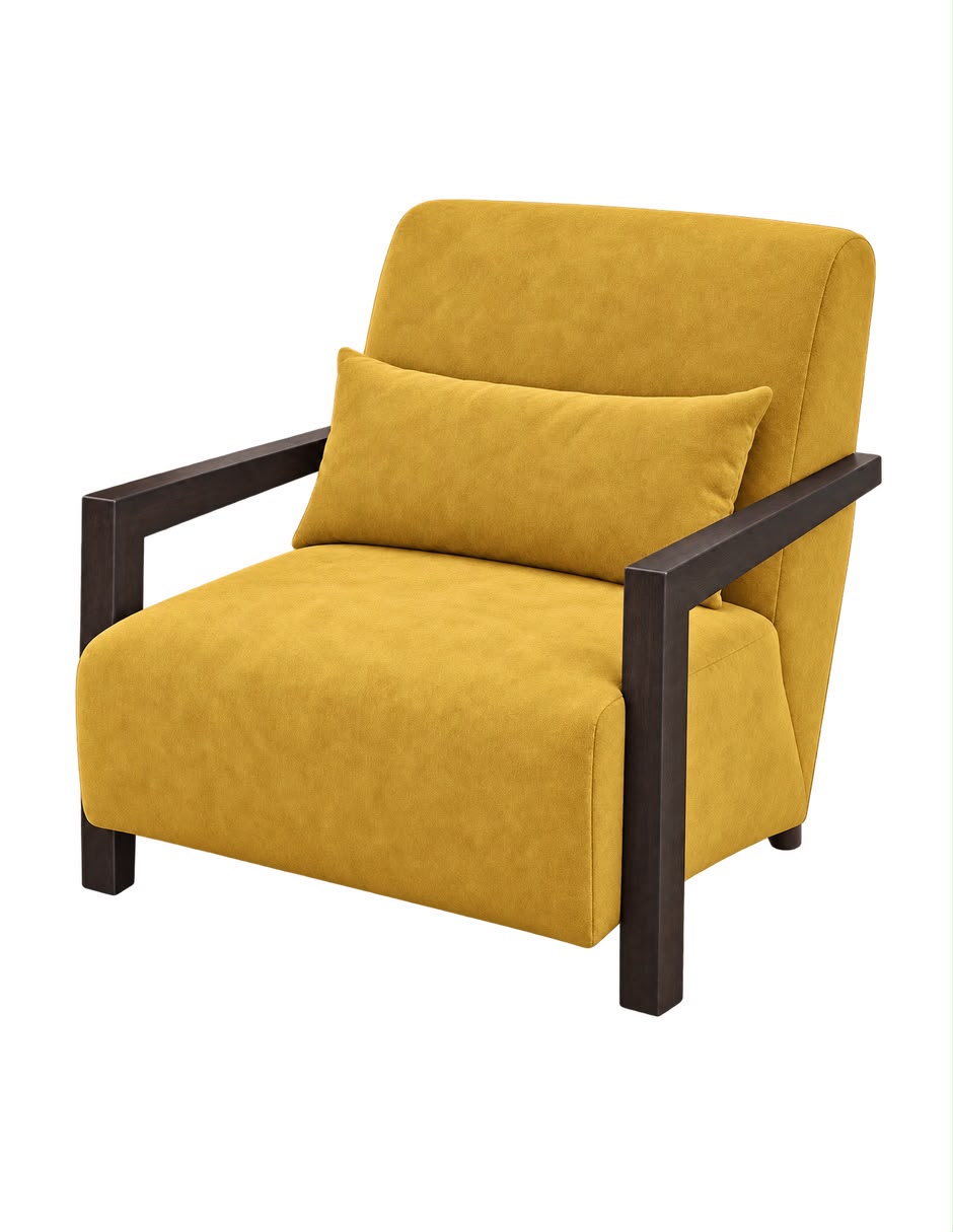 Sillón de madera pino 3