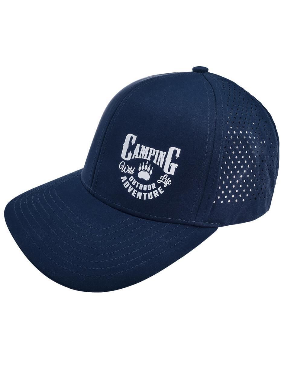 Gorra con visera curva snapback Sion Camping Wild Life Outdoor Adventure México adulto