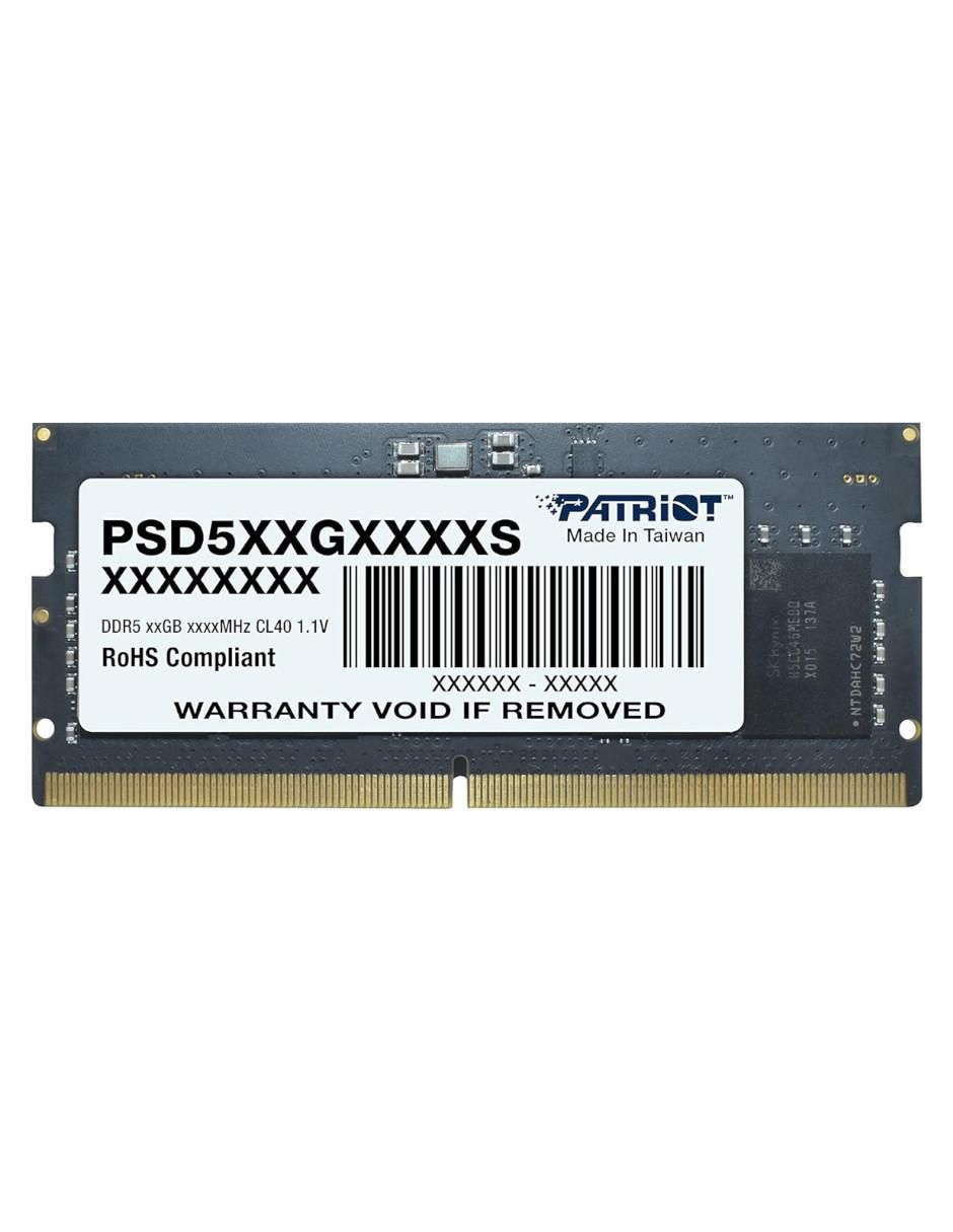 Memoria RAM SODIMM DDR5 16 GB PSD516G560081S Memoria RAM SODIMM DDR5 16 GB PSD516G560081S