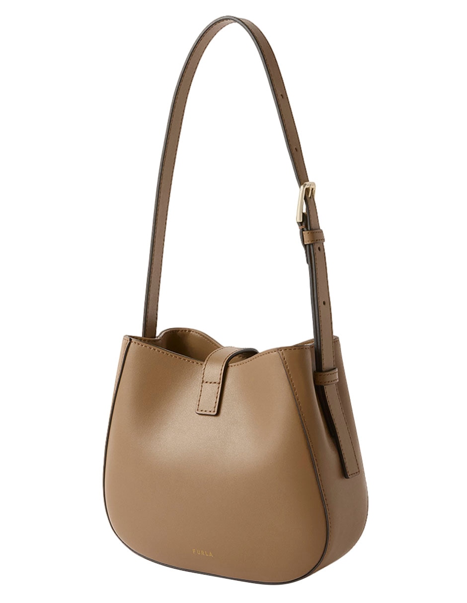 Bolsa bucket de piel para mujer 2