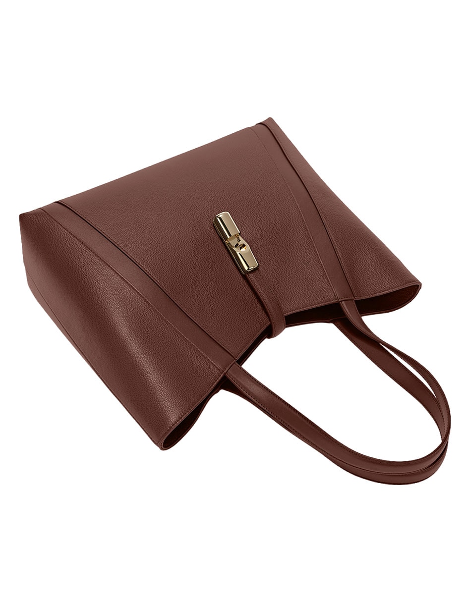 Bolsa tote net de piel para mujer 2