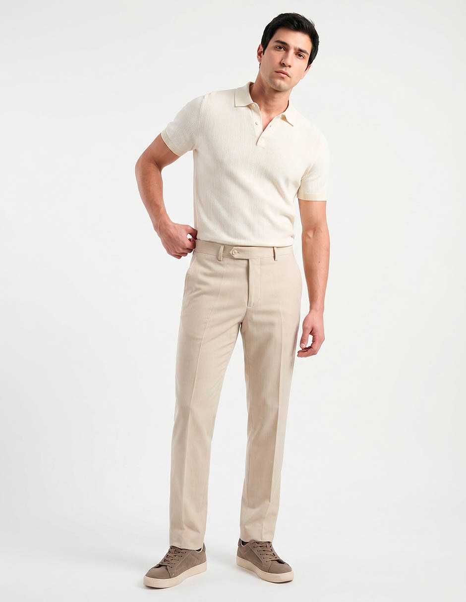 Pantalón de vestir slim para hombre Pantalón de vestir slim para hombre