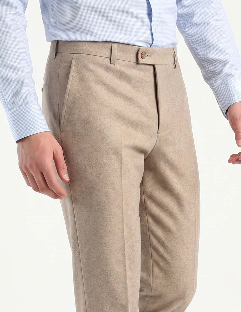 Pantalón de vestir chino de algodón para hombre 4