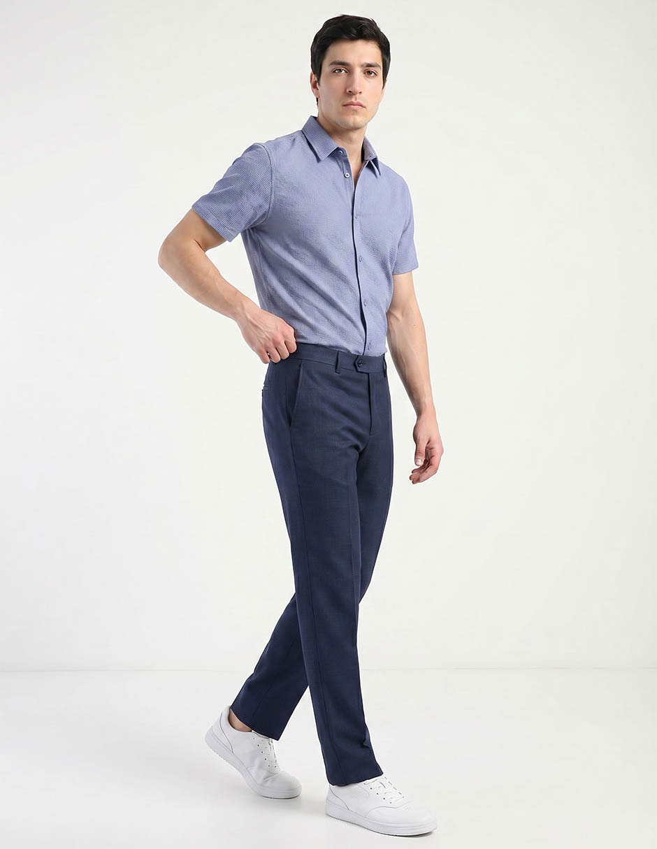Pantalón de vestir regular para hombre