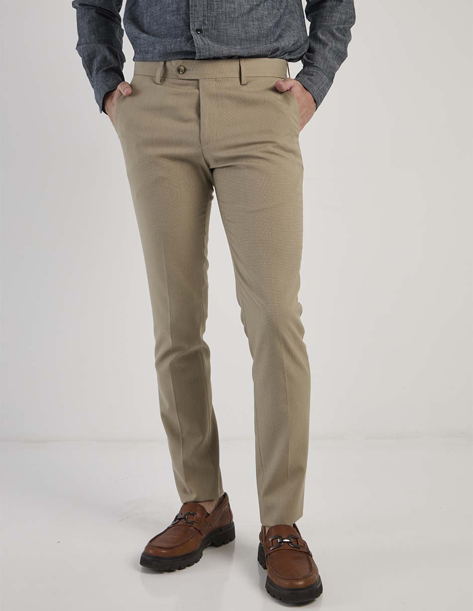 Pantalón de vestir slim para hombre Pantalón de vestir slim para hombre