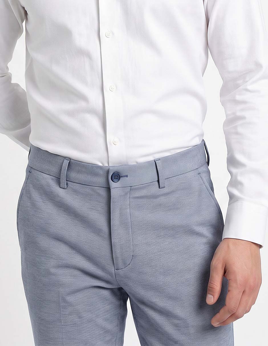 Pantalón de vestir slim para hombre 4