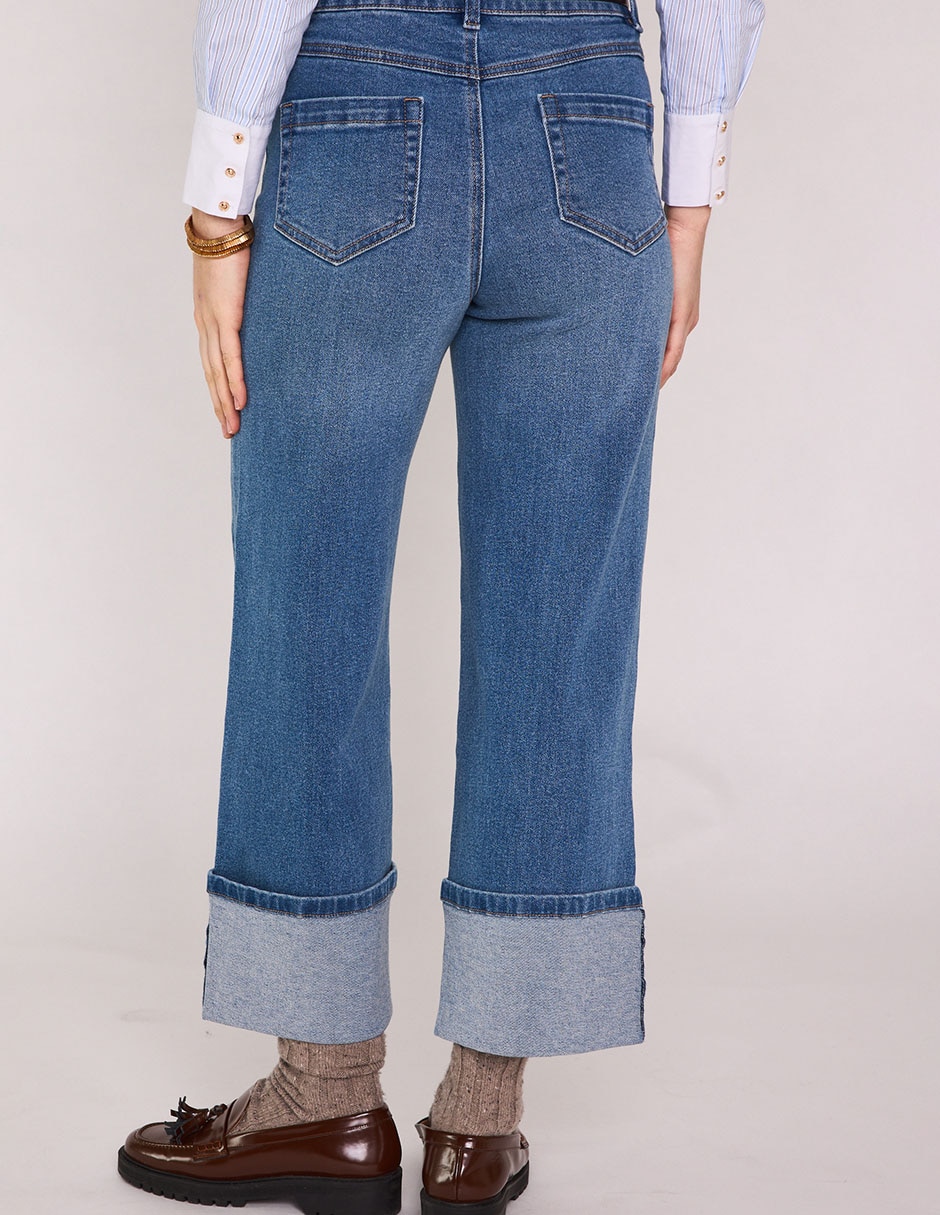 Jeans wide leg para mujer 3