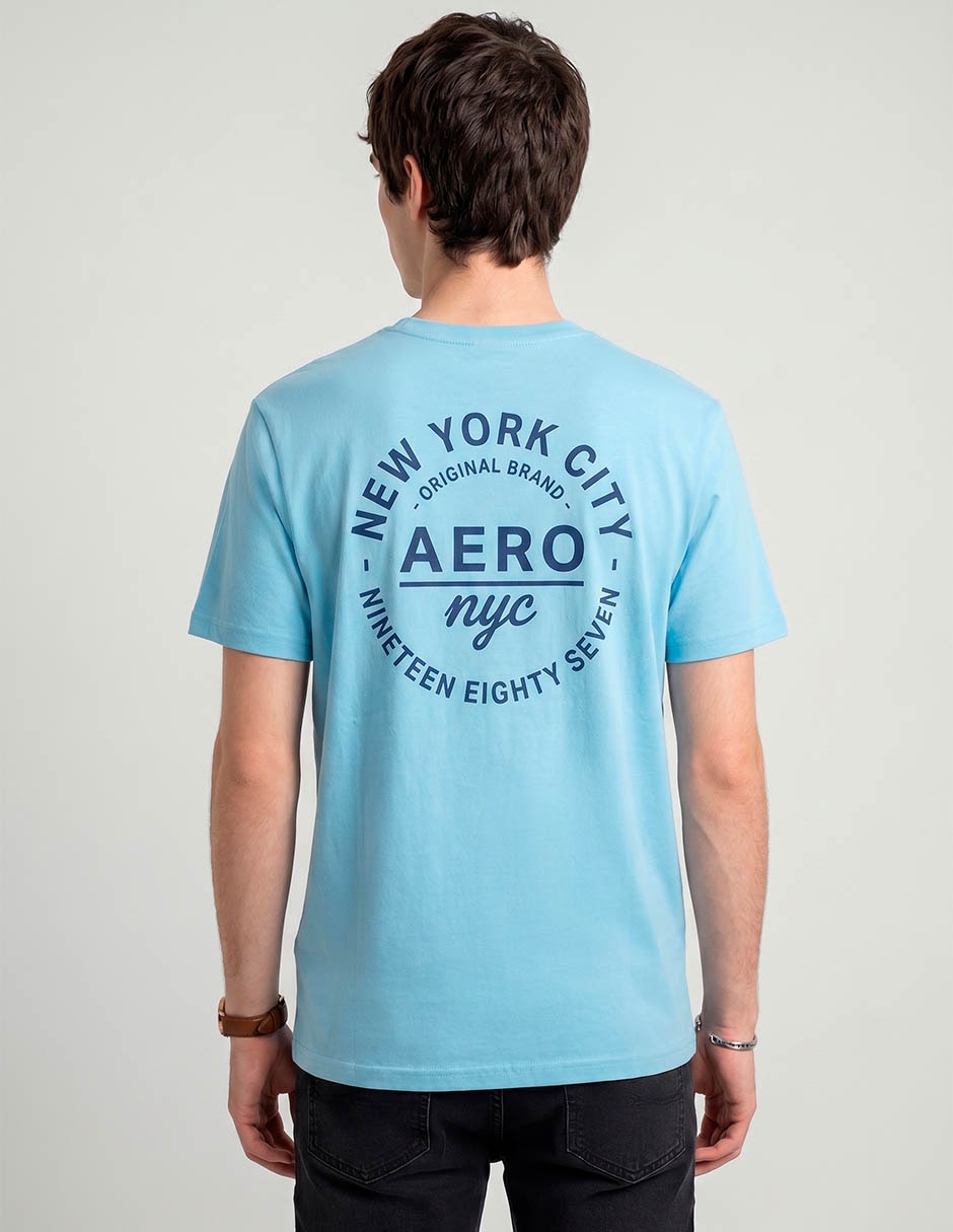 Playera manga corta Aéropostale para hombre