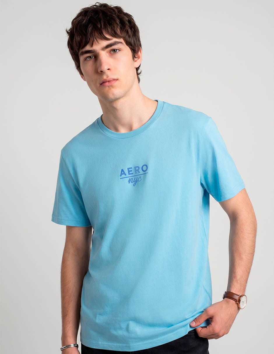 Playera cuello redondo para hombre