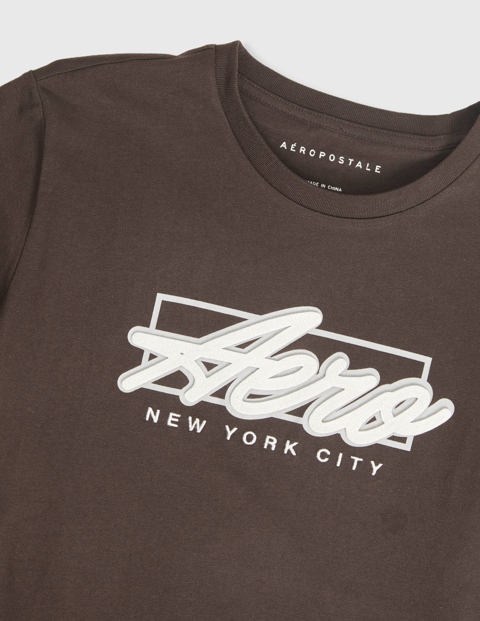 Playera manga corta Aéropostale para hombre