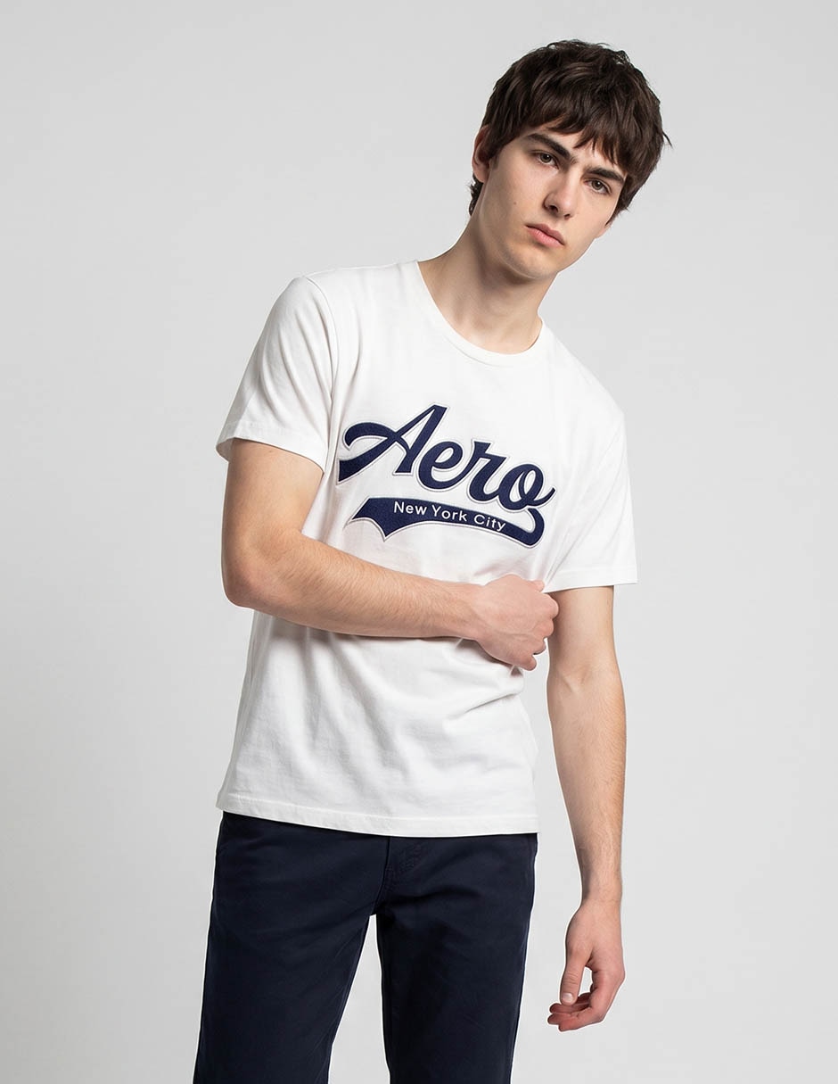 Playera Aéropostale Cuello Redondo Para Hombre