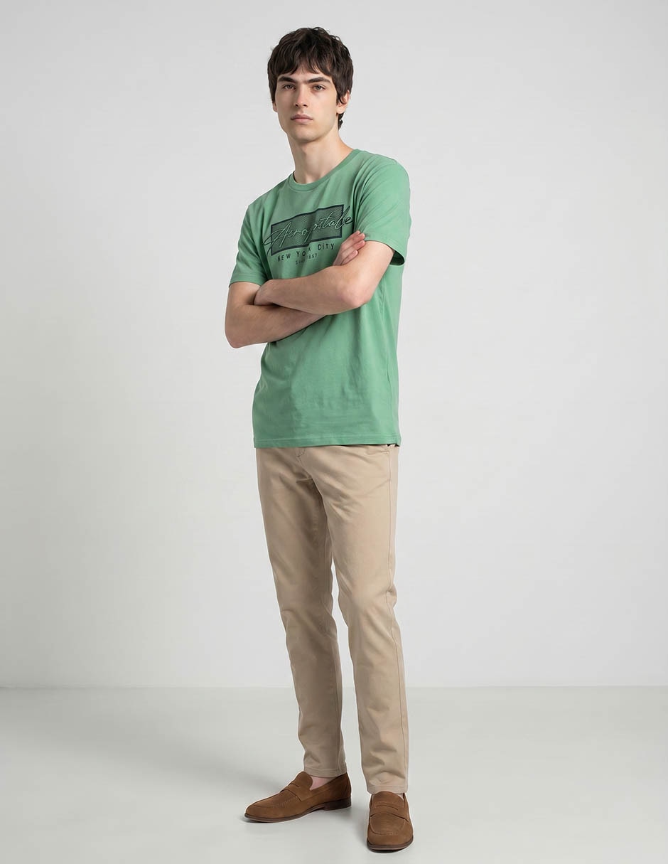 Playera manga corta para hombre 3