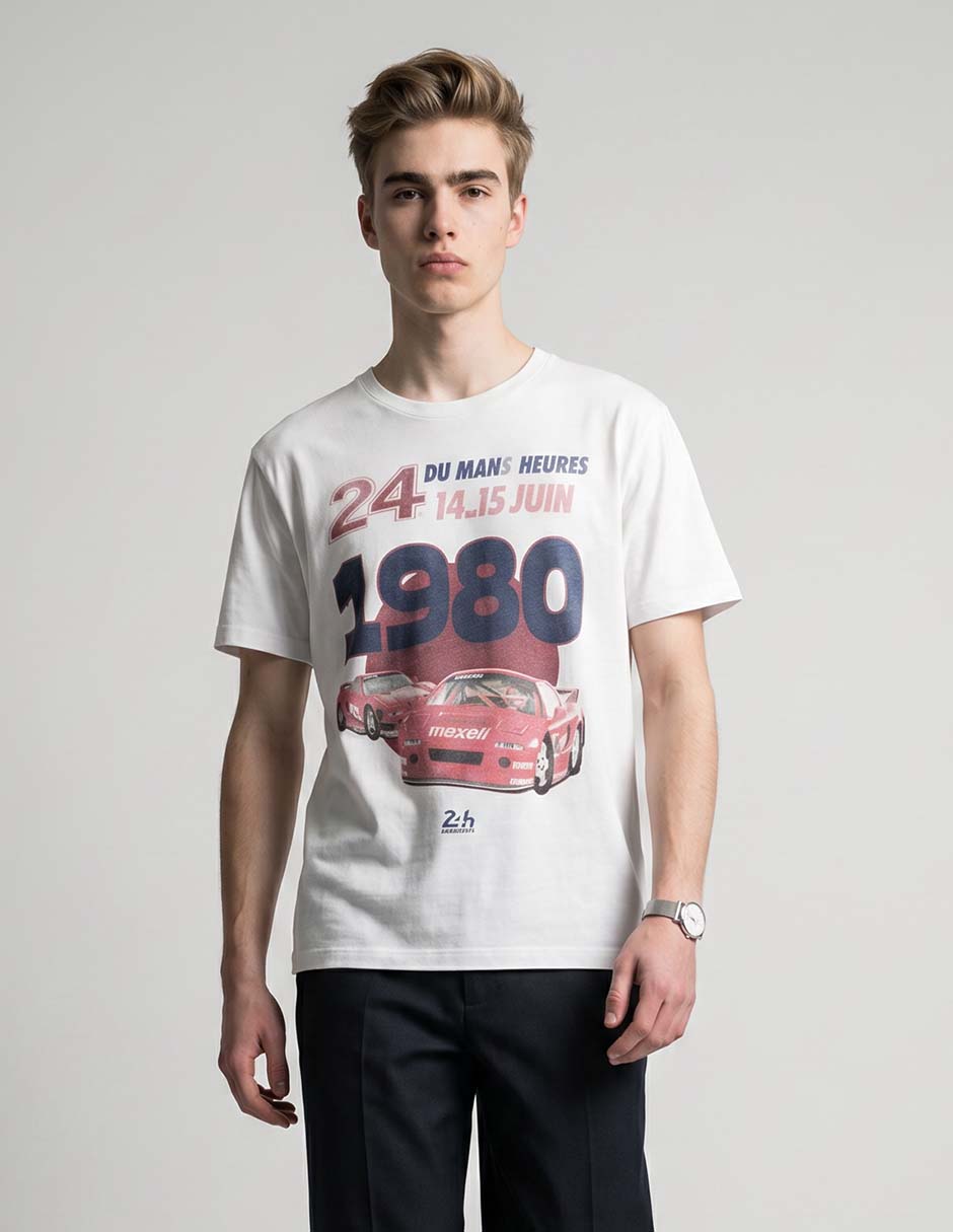 Playera cuello redondo para hombre