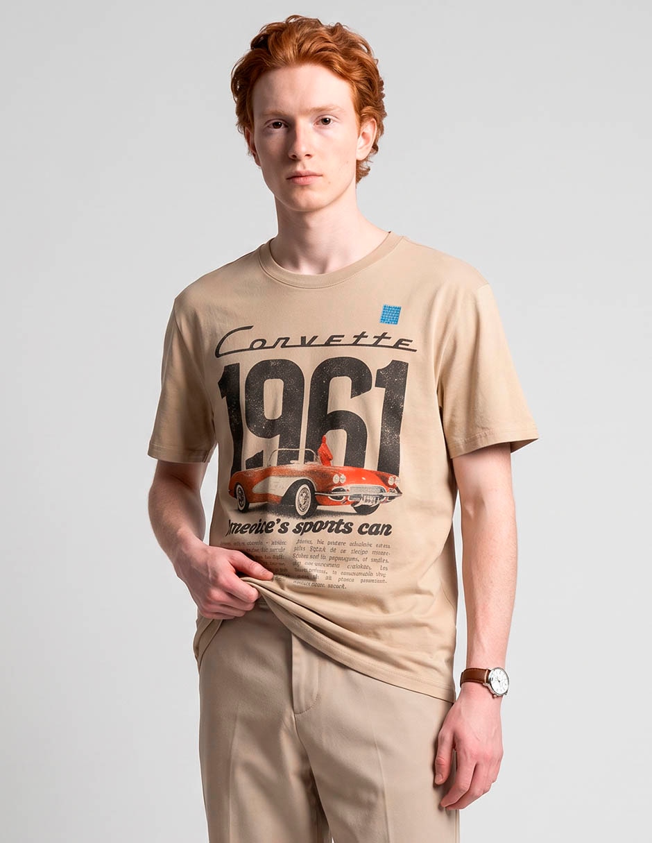 Playera manga corta para hombre