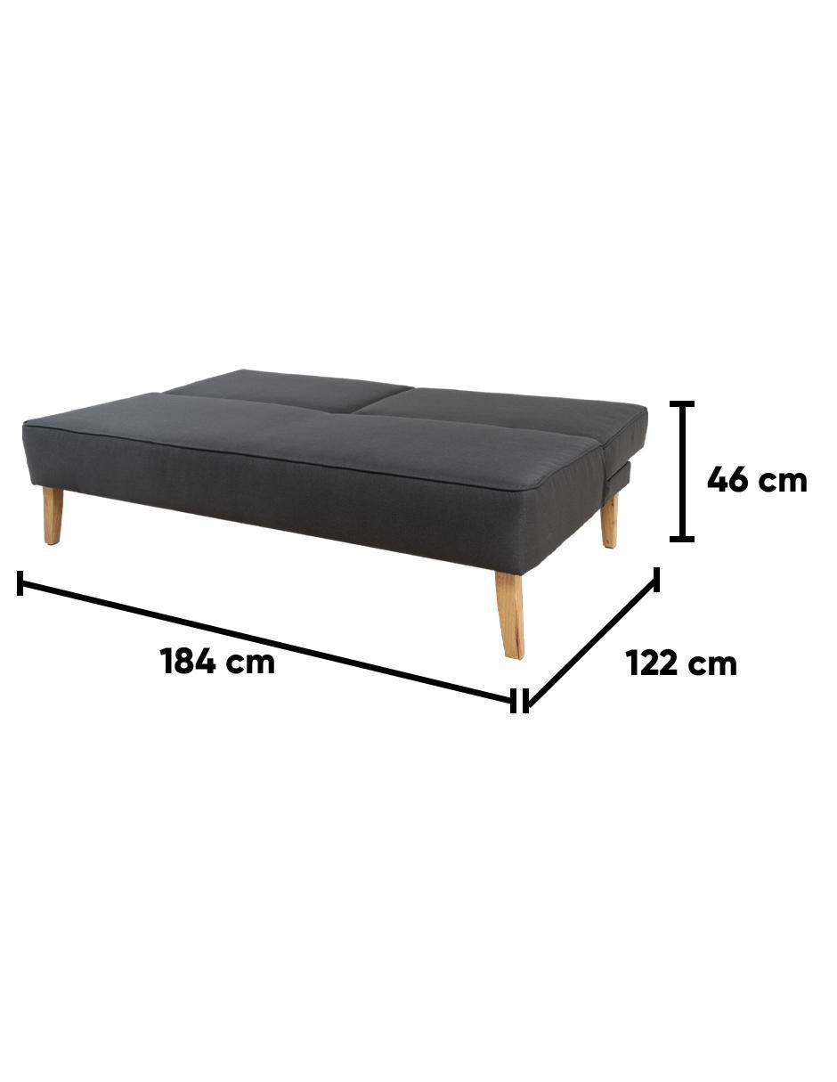 Sofá cama Praga de lino 6