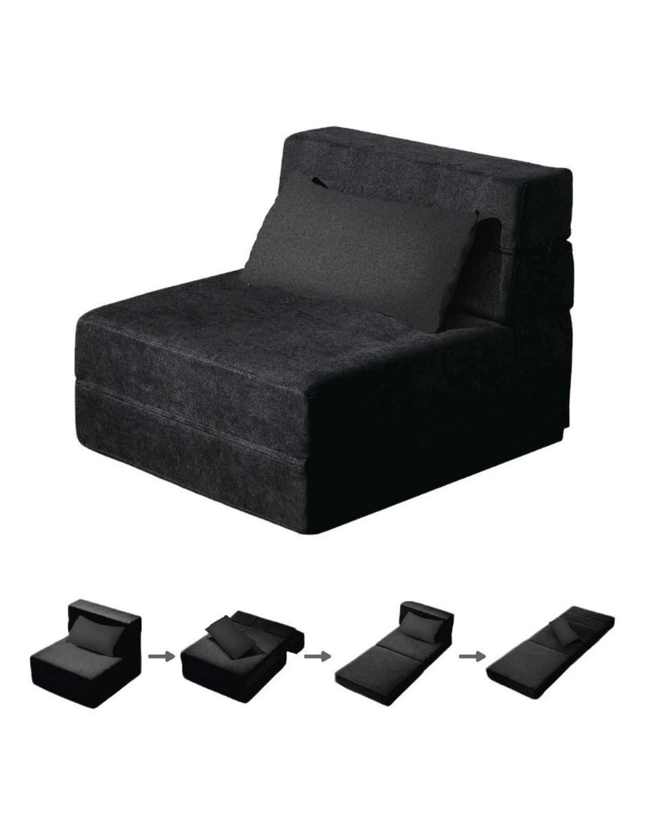 Sofá cama de tela 2