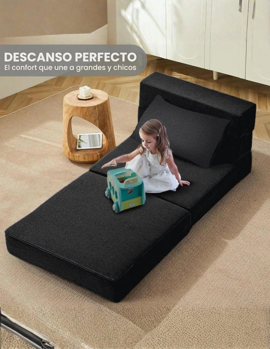 Sofá cama de tela Sofá cama de tela