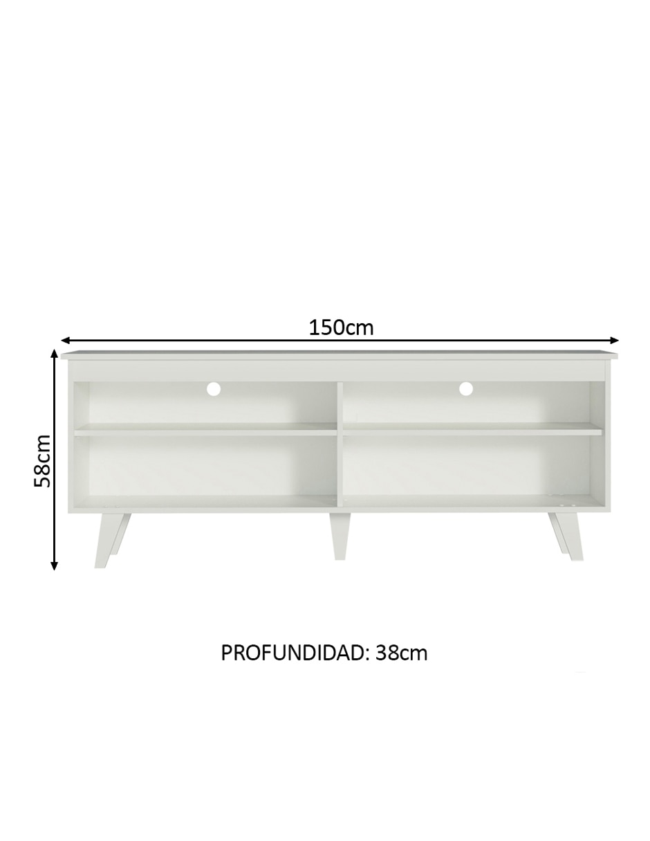Mueble de TV armable de MDP 13