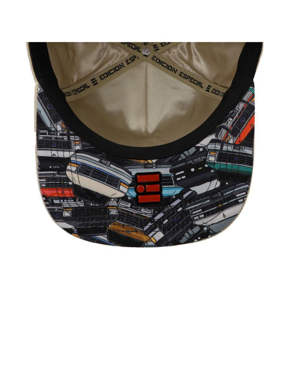 Gorra visera curva snapback casual para adulto 3