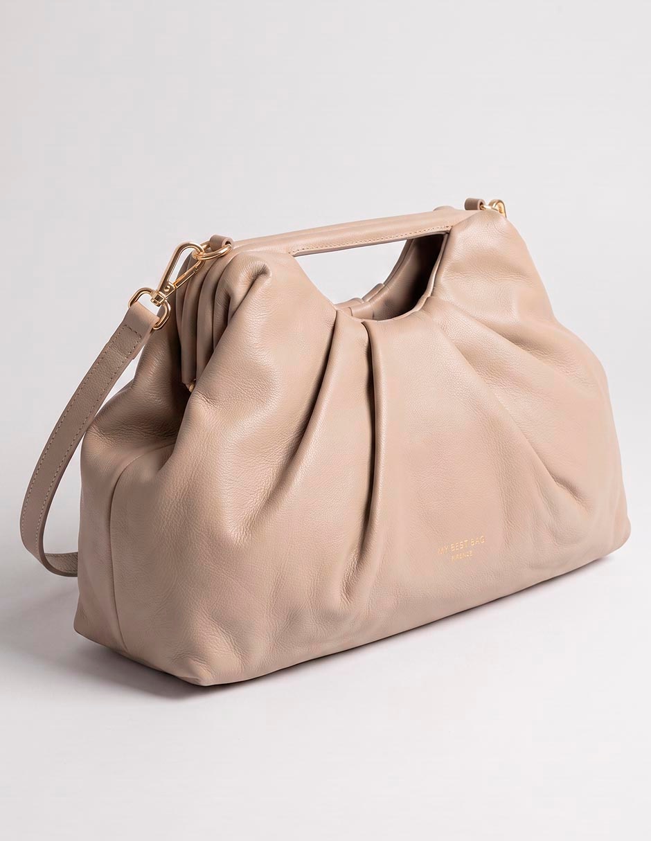 CLUTCH MY BEST BAG, BEIGE