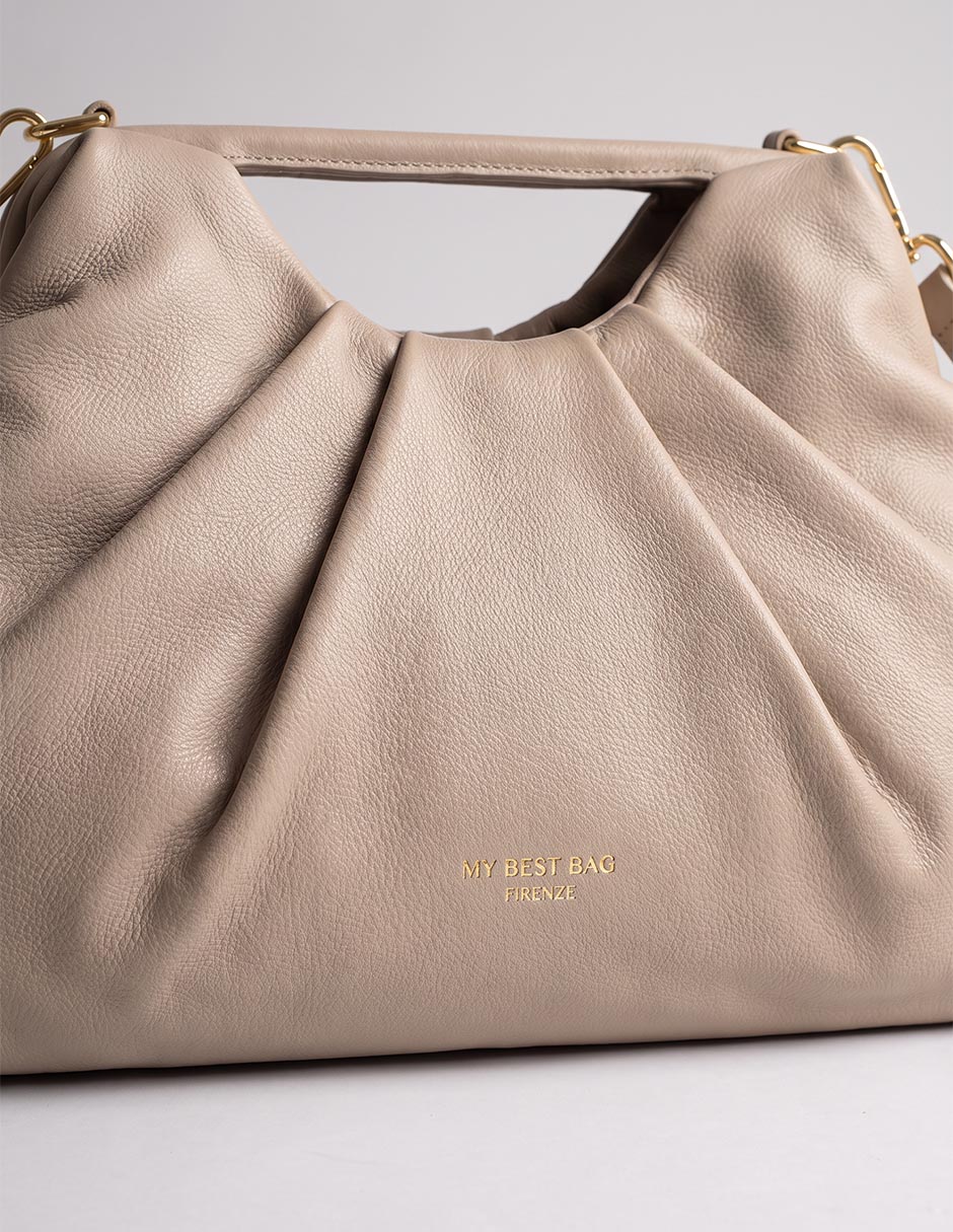 CLUTCH MY BEST BAG, BEIGE