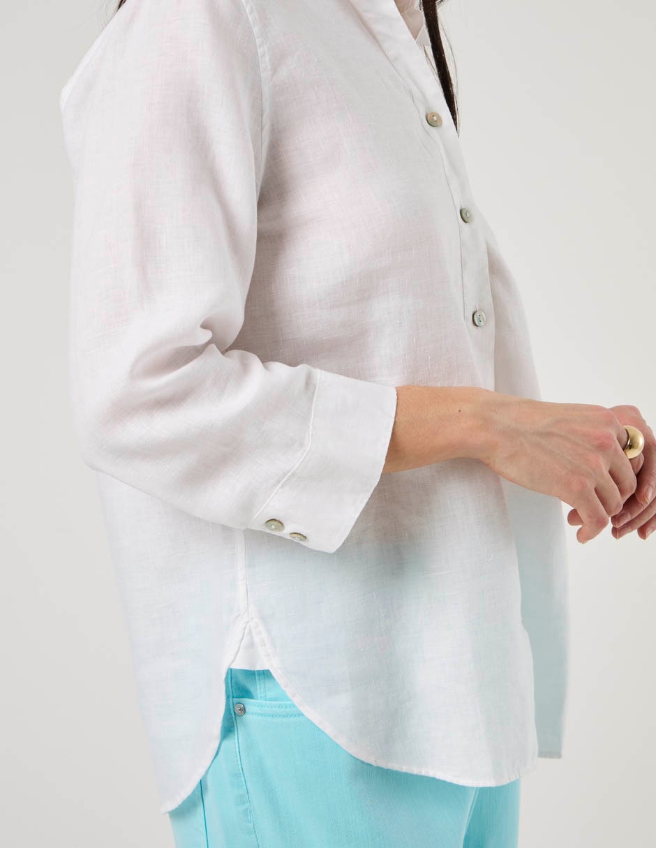 Blusa Chico's manga 3/4 para mujer