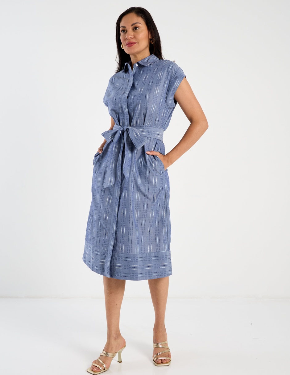 Vestido midi casual para mujer