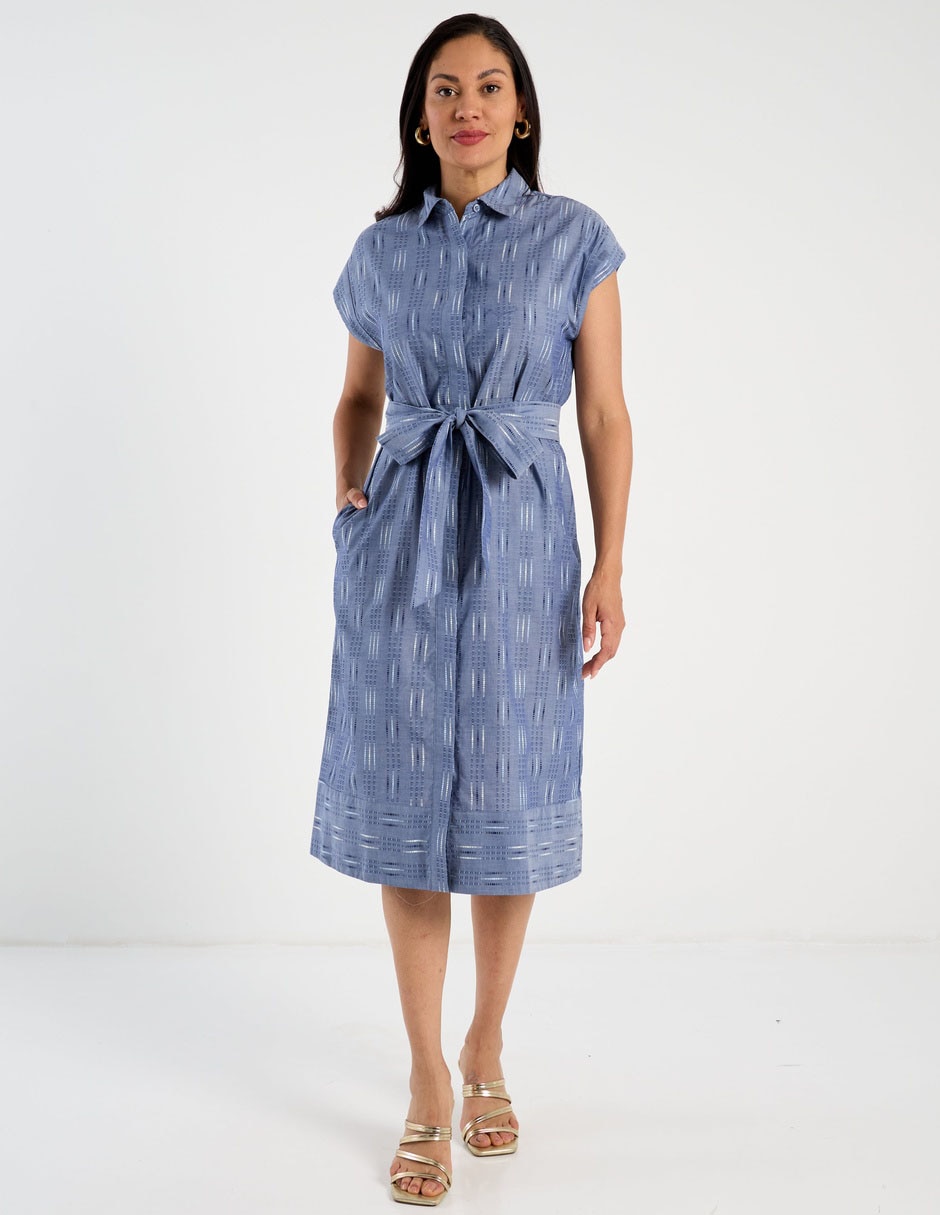 Vestido midi casual para mujer