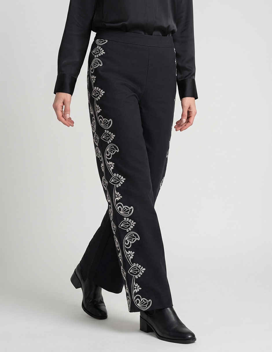 Pantalón wide leg para mujer