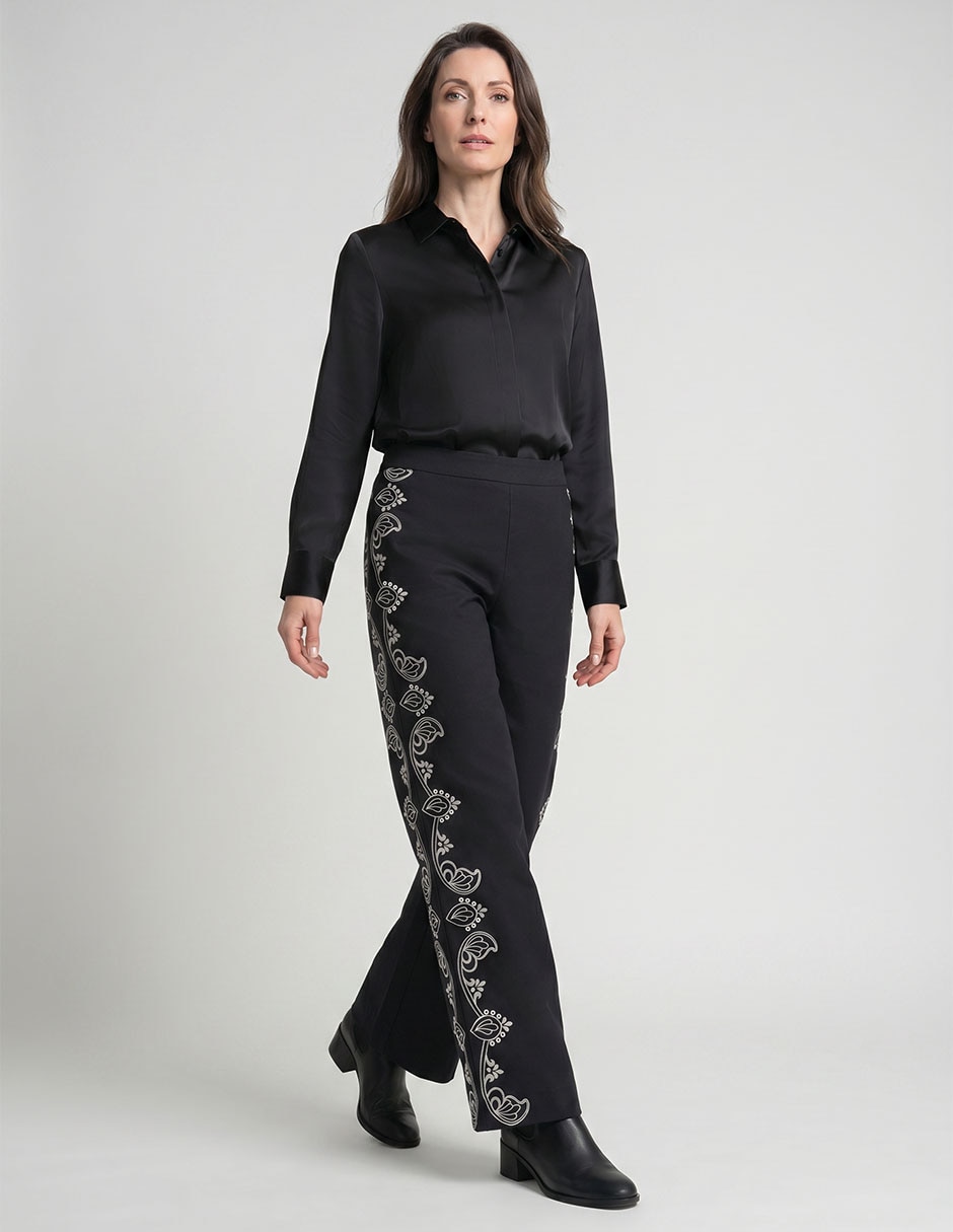Pantalón wide leg para mujer 3