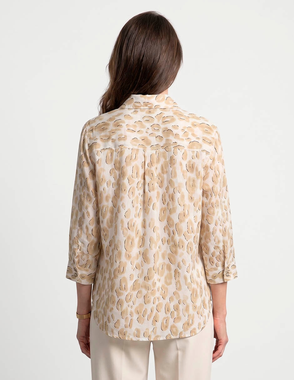 Blusa chico´s manga 3/4 para mujer 2