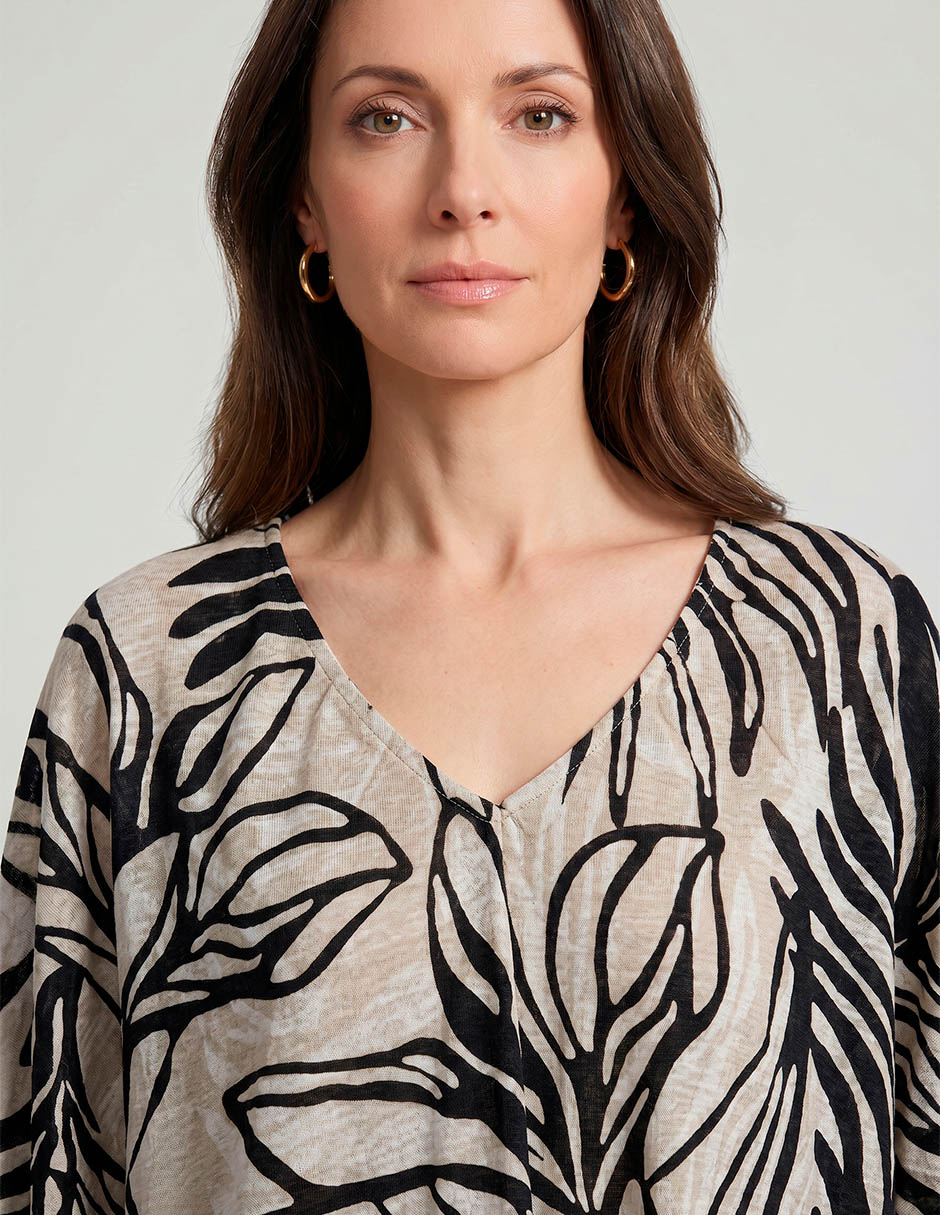 Blusa al codo para mujer