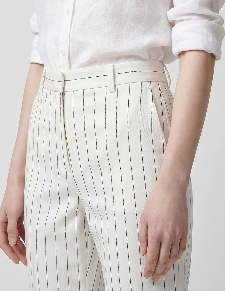 Pantalón de lino Ann Taylor para mujer