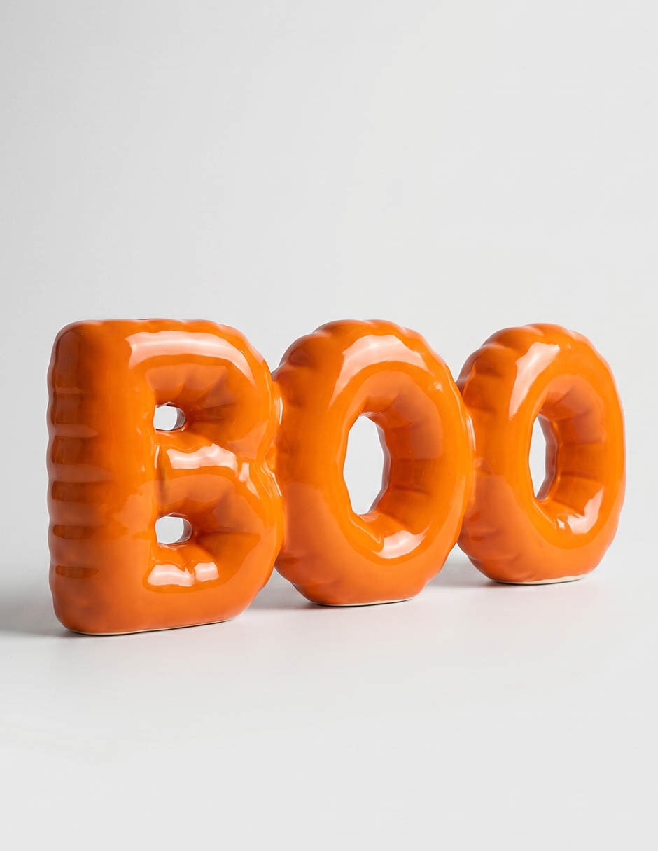 Figura decorativa de halloween con forma de letrero 1