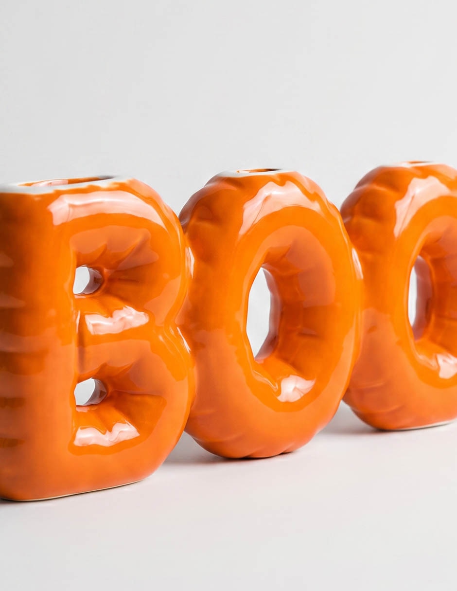 Figura decorativa de halloween con forma de letrero 2