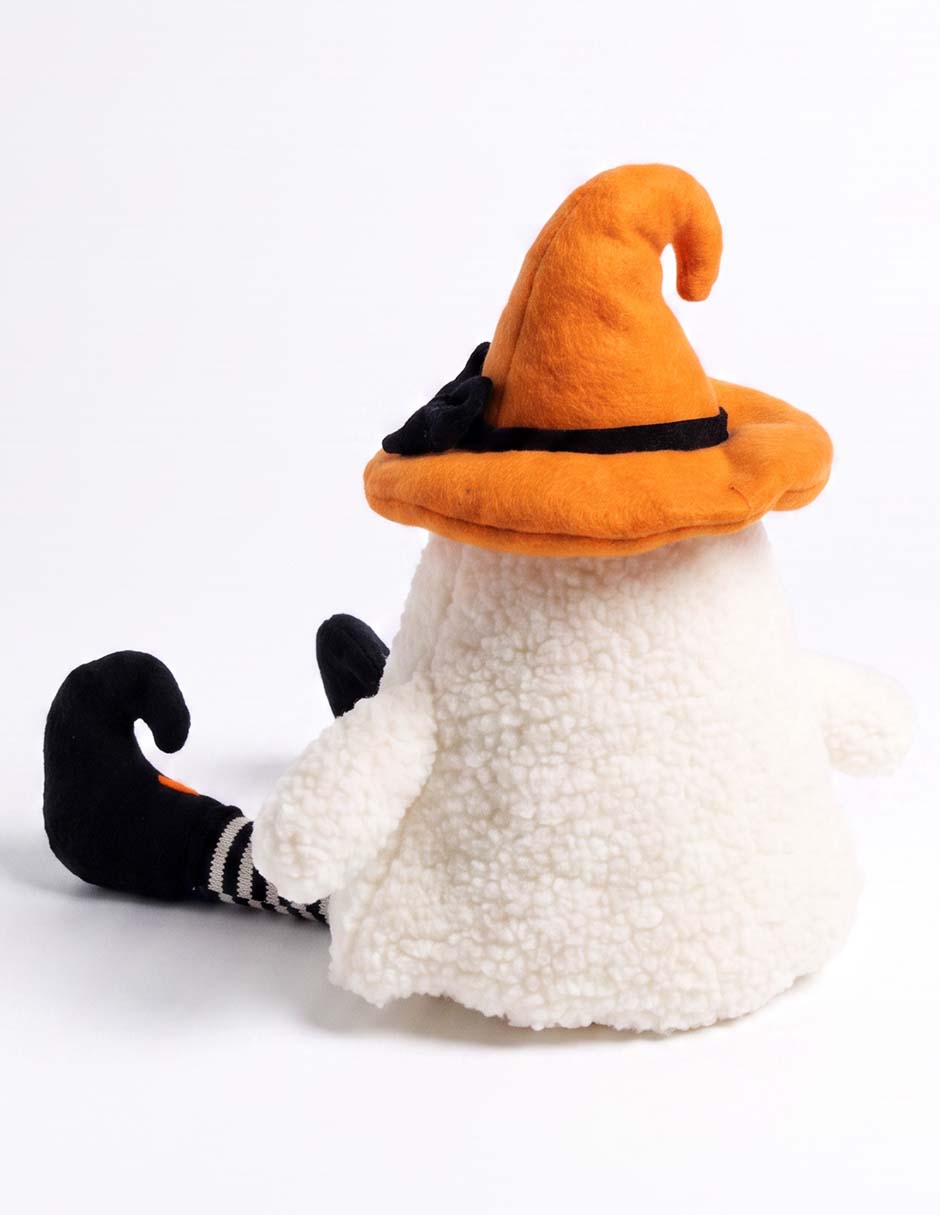 PELUCHE FANTASMA SOMBRERO NARANJA