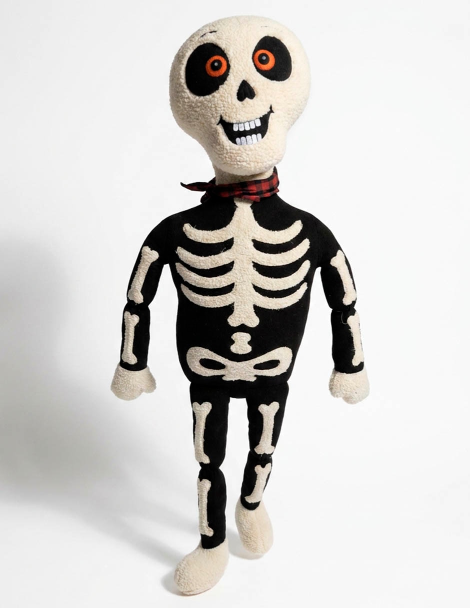 Peluche de Halloween esqueleto de 105 cm 1