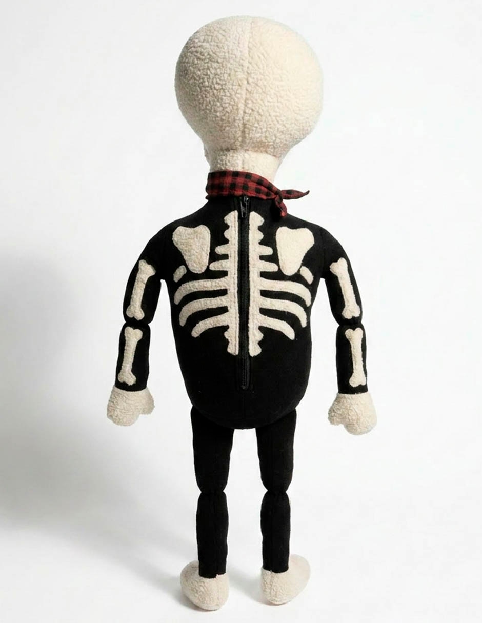 Peluche de Halloween esqueleto de 105 cm