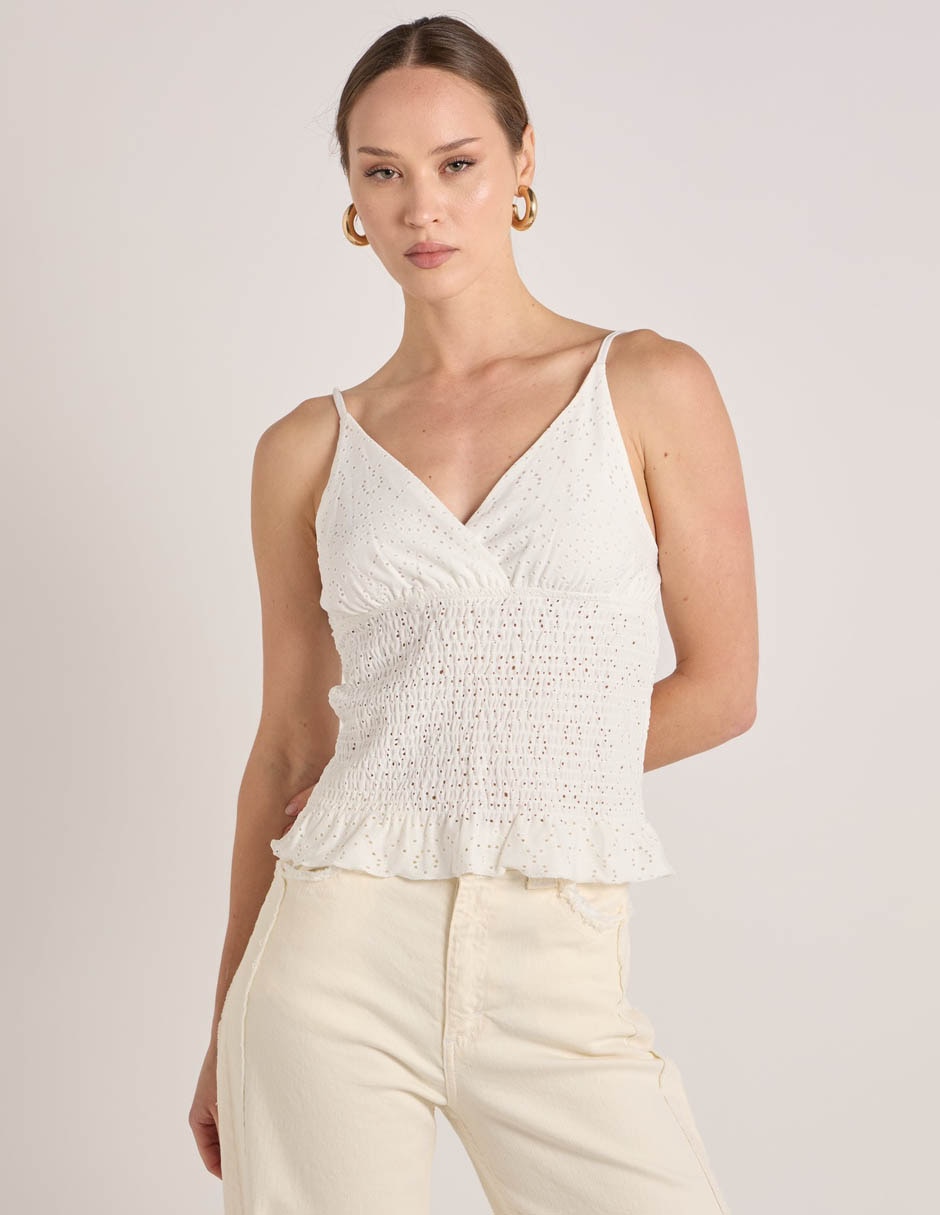 Blusa de tirantes para mujer